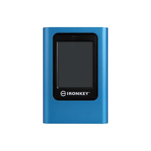 Kingston Ironkey Vault Privacy 80 1.92tb Ext Ssd Usb-a/c Usb Type-c Blå