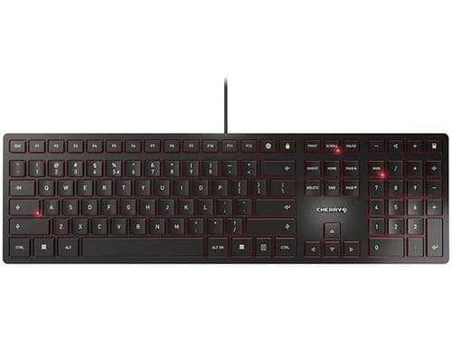 Cherry Kc 6000 Slim – Us Kabelansluten Amerikansk Tangentbord