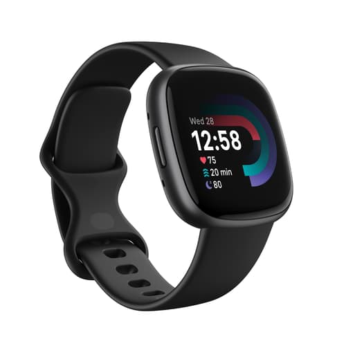 Fitbit Versa 4 Black/graphite Aktivitetspårare