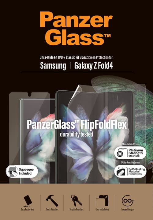 Panzerglass Ultra-wide Fit Tpu + Classic Fit Glass Samsung Galaxy Z Fold 4