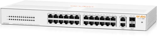 Aruba Instant On 1430 26-porttinen Gigabit-kytkin Kahdella Gigabit-sfp:llä