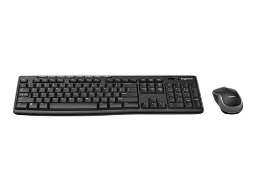 Logitech Wireless Combo Mk270 Trådlös Engelska storbritannien)