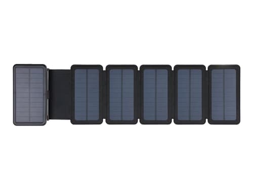 Sandberg Powerbank Solcell 6-paneler 20000mah 20000mah Svart