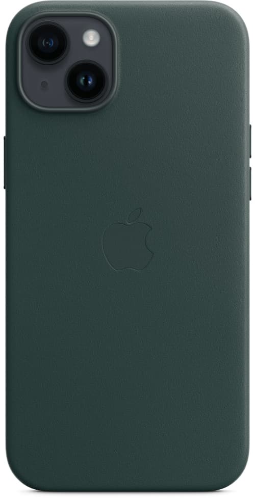 Apple Leather Case With Magsafe Iphone 14 Plus Metsän Vihreä