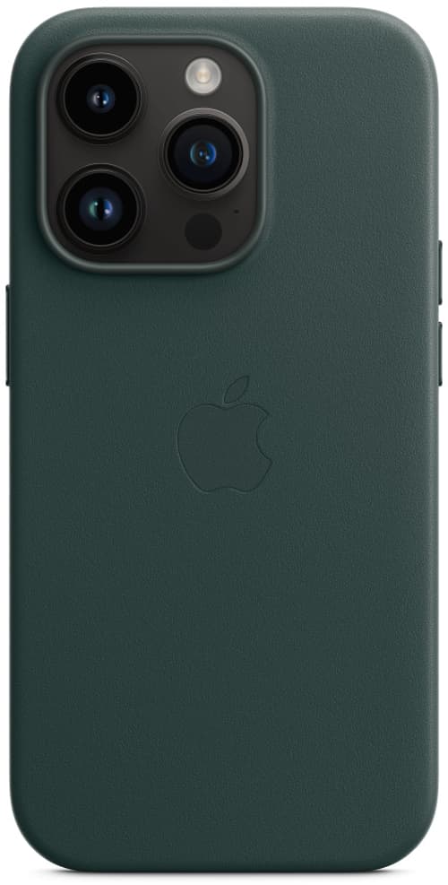 Apple Leather Case With Magsafe Iphone 14 Pro Metsän Vihreä