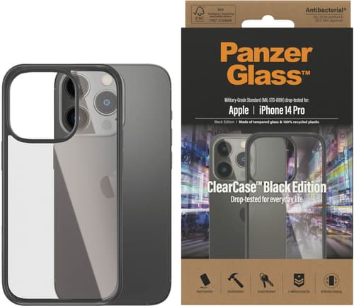 Panzerglass Clearcase Black Edition Iphone 14 Pro