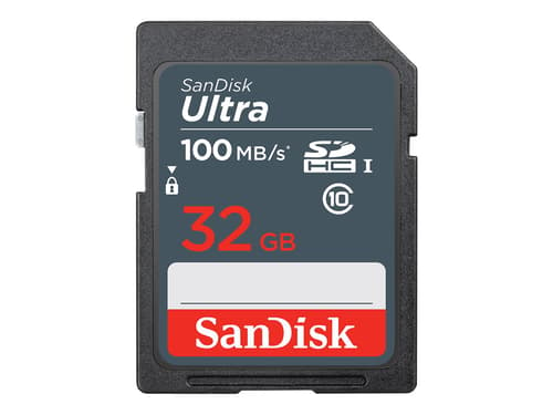 Sandisk Ultra 32gb Sdhc Uhs-i Minneskort