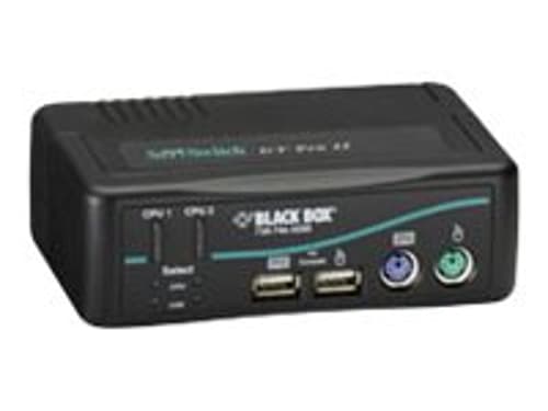 Black Box Dt Kvm Switch (incl. Cables) – Vga Usb 2-port