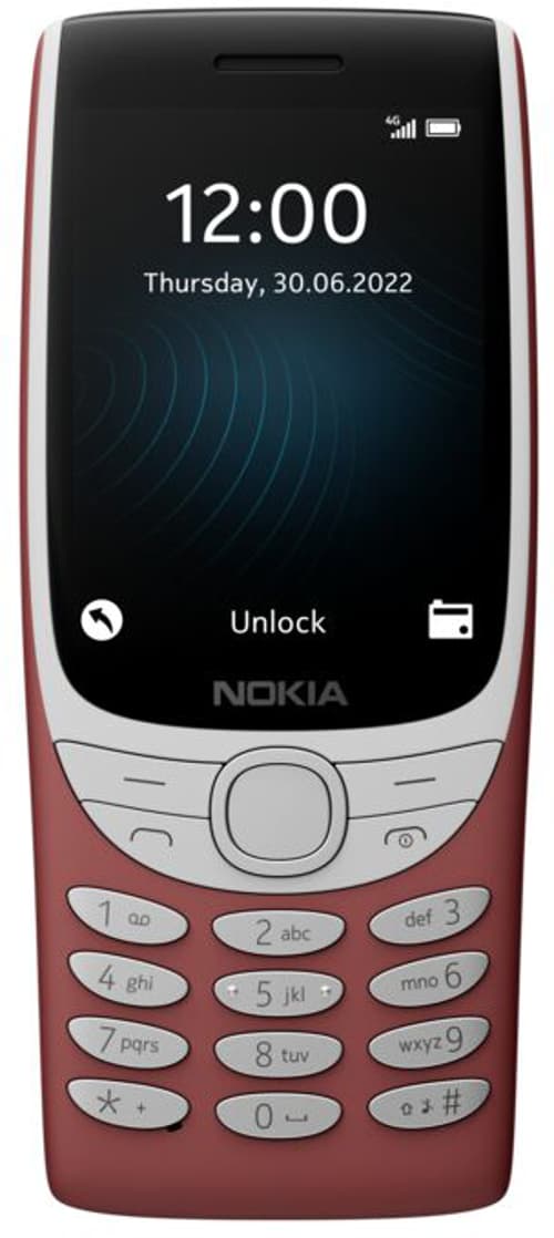 Nokia 8210 4g Dual-sim Röd