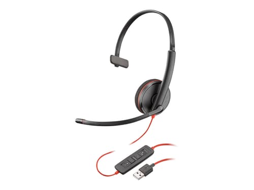Poly Blackwire C3210 Usb Headset Usb-a Mono Svart