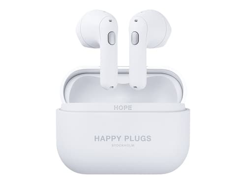 Happy Plugs Hope Täysin Langattomat Kuulokkeet Stereo Valkoinen