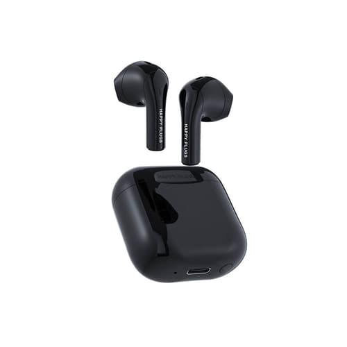 Happy Plugs Joy In-ear Tws Black Svart