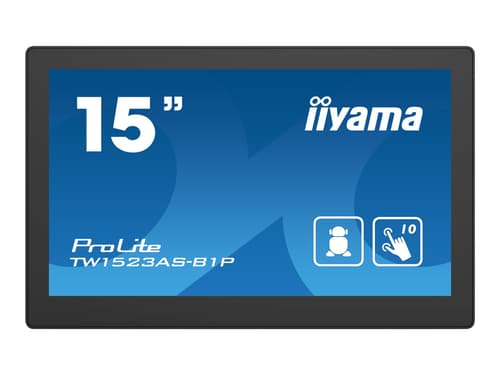 Iiyama Prolite Tw1523as-b1p 15.6″ Touch Fhd Ips 16:9 Android Svart