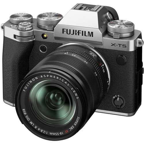 Fujifilm X-t5 Kit Xf18-55mmf2,8-4 R Silver