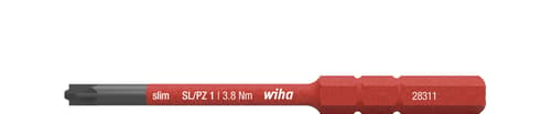 Wiha Bits Slimbit 75mm Sl/pz1 – Softfinish Electric