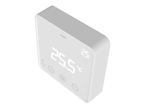 Heatit Z-temp2 Thermostat Battery Black Ral 9011