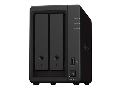 Synology Dva1622 Nätverksövervakningsserver Tower Gigabit Ethernet
