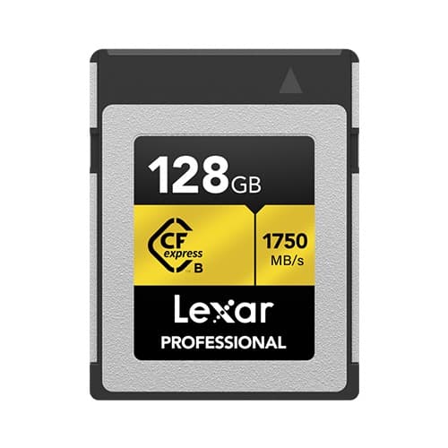 Lexar Cfexpress Pro R1750/w1000 128gb 128gb Cfexpress-kort Typ B
