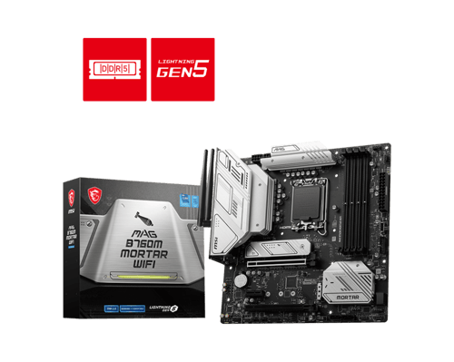 Msi Mag B760m Mortar Wifi Micro Atx Moderkort