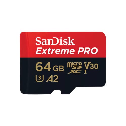 Sandisk Extreme Pro 64gb Mikrosdxc Uhs-i Minneskort