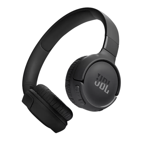Jbl Tune 520bt On-ear Headphones Black Hörlurar 3,5 Mm Kontakt Stereo Svart