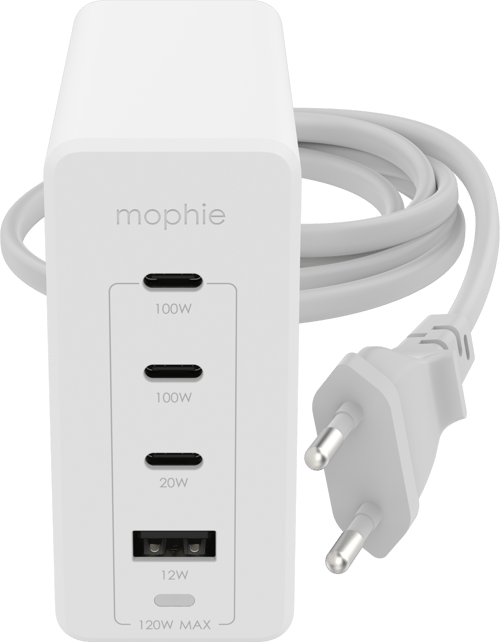 Mophie Wall Adapter Usb-c Pd Hub 120w Gan Vit