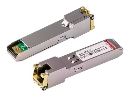 Pro Optix – Sfp-sändar/mottagarmodul (mini-gbic) (likvärdigt Med: Ubiquiti Efg-t) Ethernet Fast Ethernet Gigabit Ethernet