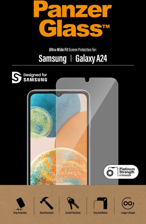 Panzerglass Ultra-wide Fit Skärmskydd Samsung Galaxy A24