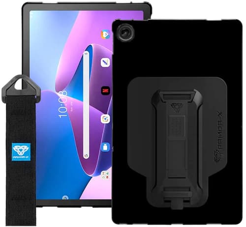 Armor-x Shockproof Case Lenovo Tab M10 Plus (3rd Gen) Svart