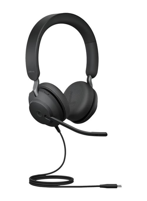 Jabra Evolve2 40 Se Svart Microsoft Teams