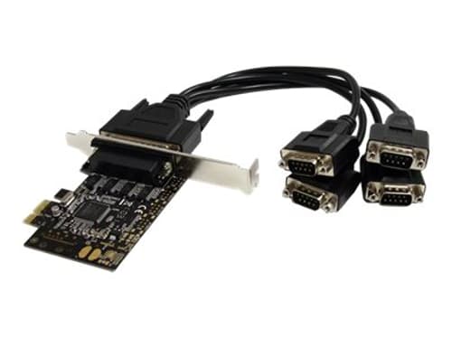 Startech 4 Port Rs232 Serial With Breakout Cable Pci-e – (fyndvara Klass 2)