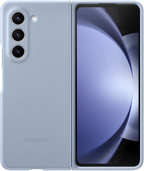 Samsung Eco-leather Case Samsung Galaxy Z Fold 5 Blå