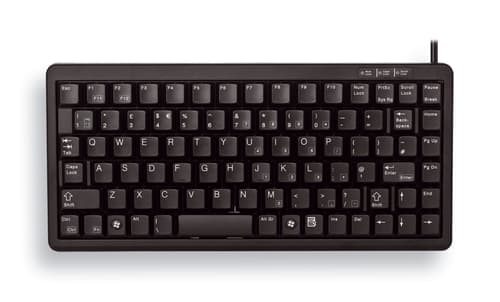 Cherry Compact-keyboard G84-4100 – Tangentbord Kabelansluten Brittisk Svart Tangentbord