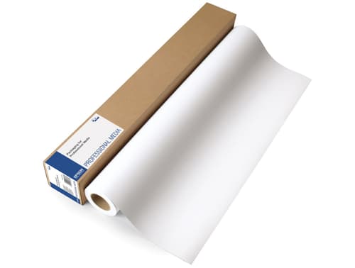 Epson Papper Vattentåligt Matt Kanvas 24″ (a1) 12m Rulle 375g