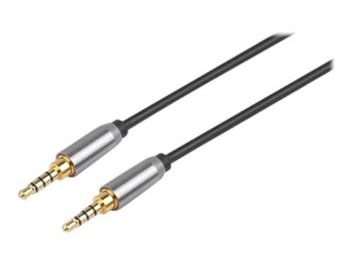 Prokord Äänikaapeli 0.5m Mini-phone Stereo 3.5 Mm Uros Mini-phone Stereo 3.5 Mm Uros