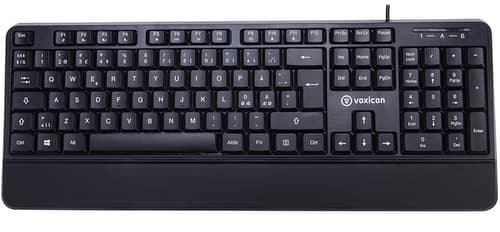 Voxicon Office 201w Tangentbord Kabel Nordic