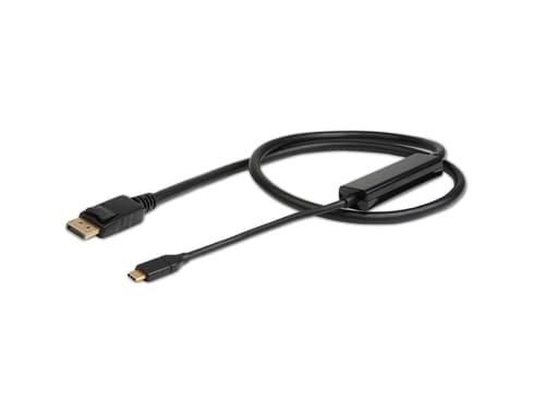 Prokord Usb-c Displayport Adapter Cable 1m 1m Usb-c Displayport Svart