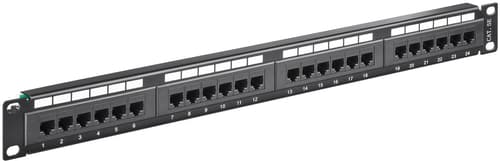 Microconnect Patchpanel 24 Portar Oskärmad (utp) Cat 5e