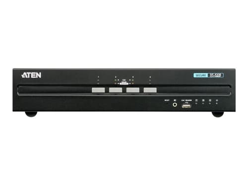 Aten 4-port Usb Displayport 2x Display Secure Kvm Switch