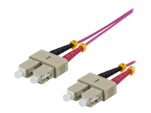 Deltaco Patch-kabel Sc/upc Sc/upc Om4 1m