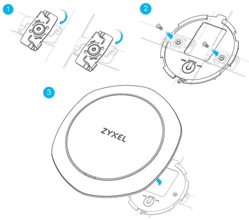 Zyxel T-bar Clip