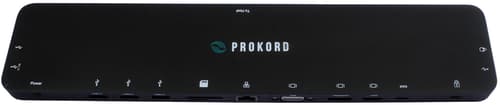 Prokord Prokord Usb-c 4k Triple Display Dockingstation Pd3.0 Charge Usb-c Portreplikator