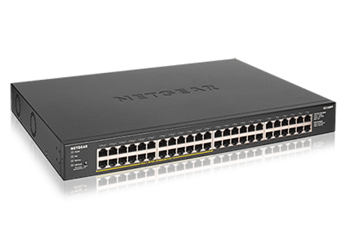 Netgear Gs348pp Ohanterad Gigabit Ethernet 10/100/1000)Strömförsörjning Via Ethernet poe)Stöd