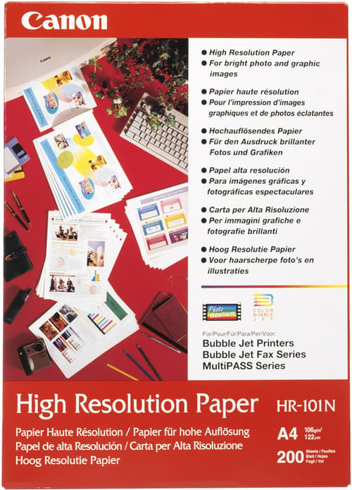 Canon Papper High Resolution Hr-101n A4 200-ark 106g