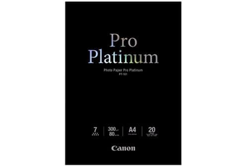 Canon Papper Photo Pro Platinum Pt-101 A4 20-ark 300g