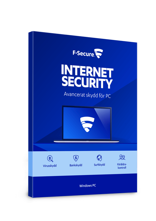 F-secure Internet Security 1 År 3-enheter Box