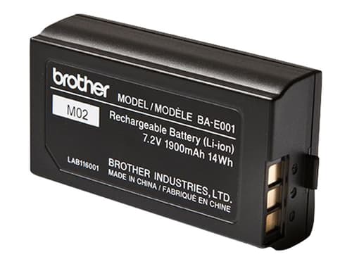 Brother Batteri Ba-e001 Uppladdningsbart - Pt-h300/pt-e310