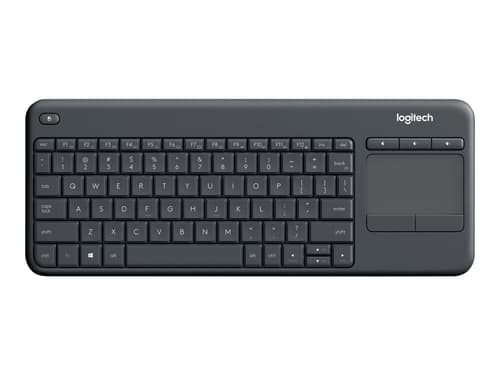 Logitech Wireless Touch Keyboard K400 Plus Trådlös Brittisk Tangentbord