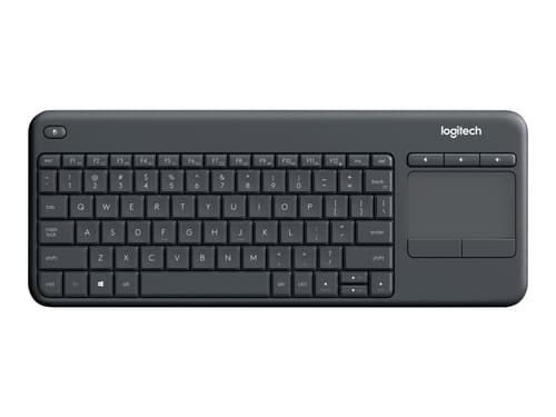 Logitech Wireless Touch Keyboard K400 Plus Trådlös Engelska storbritannien)