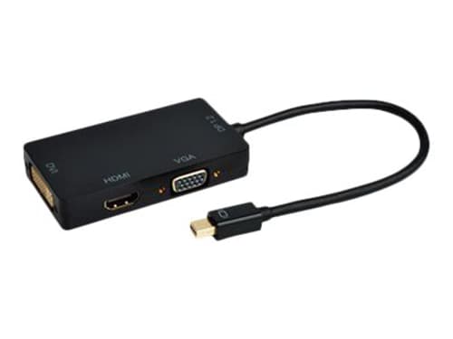 Prokord Videokonverterare Mini Displayport Dvi-d Vga d-sub)Hdmi Svart